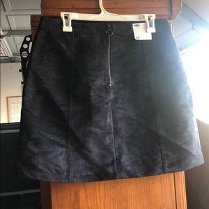 Old Navy Suede Skirt